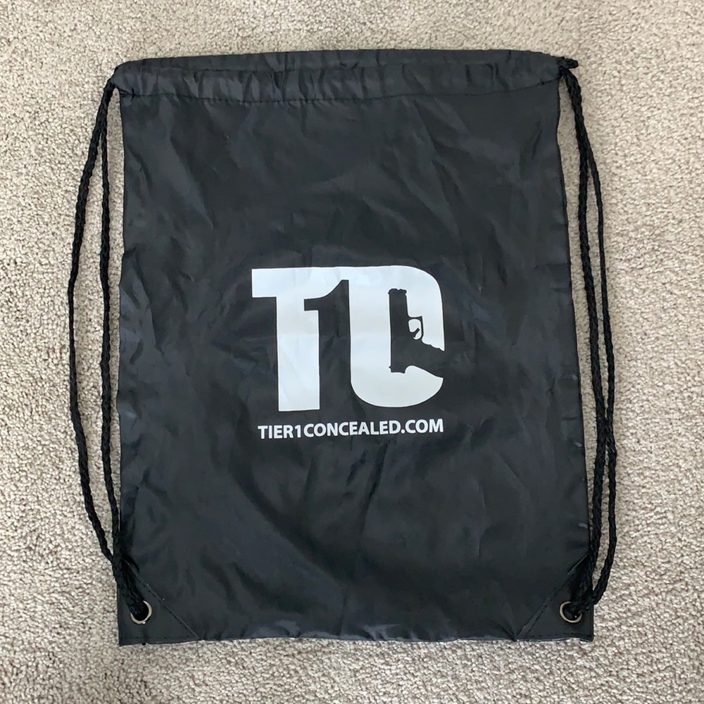 Tier1 Concealed drawstring bag